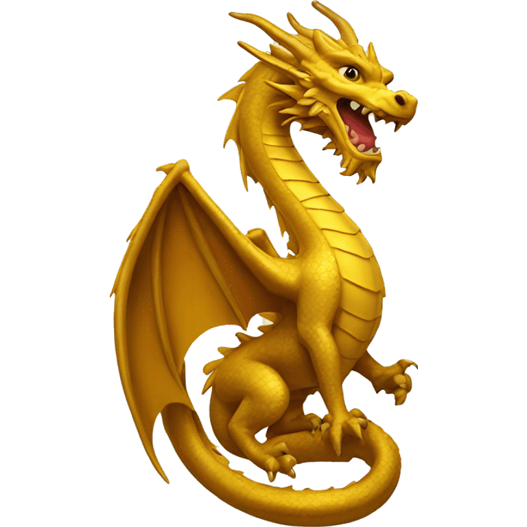 golden dragon emoji