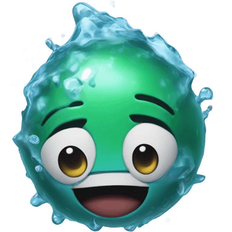 Fortnite Water Sprite squishie emoji