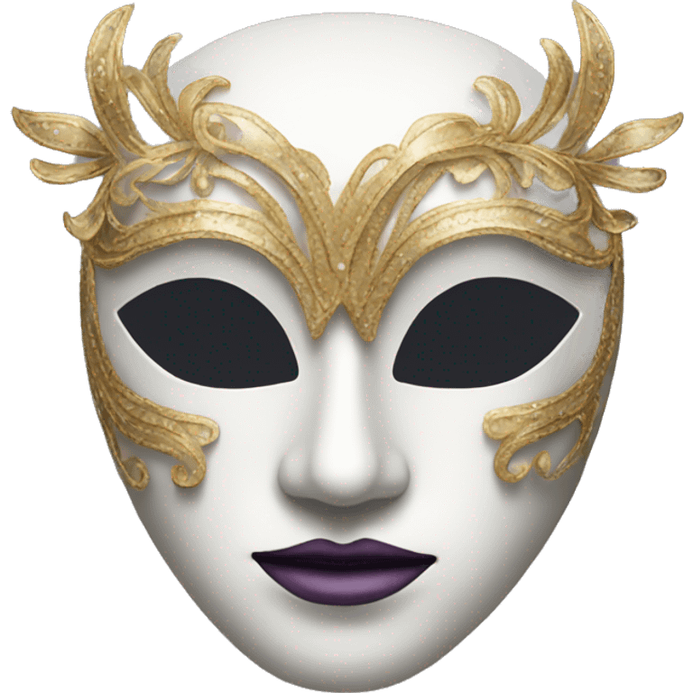 Masquerade mask emoji