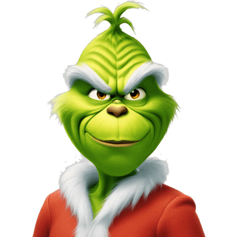 The grinch  emoji