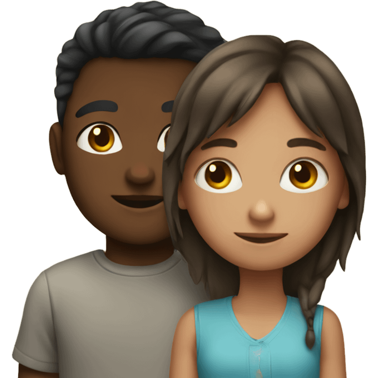 girl and boy  emoji