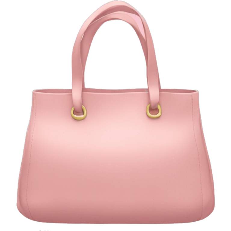 Light pink bag emoji