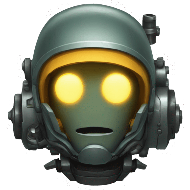 automaton in helldiver suit emoji