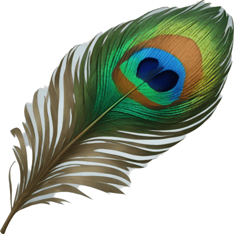 peacocks feather emoji