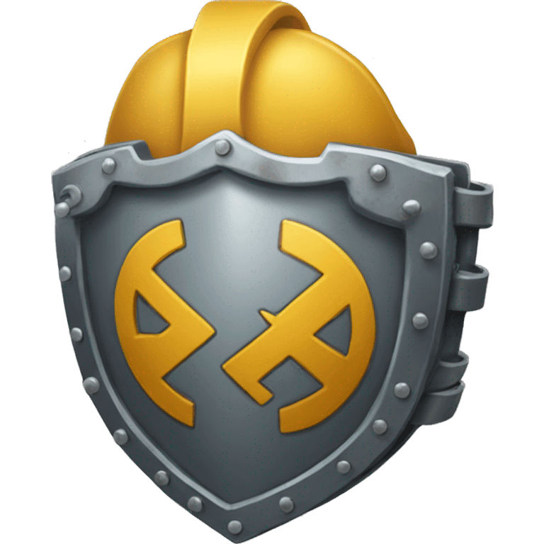 shielded gear emoji