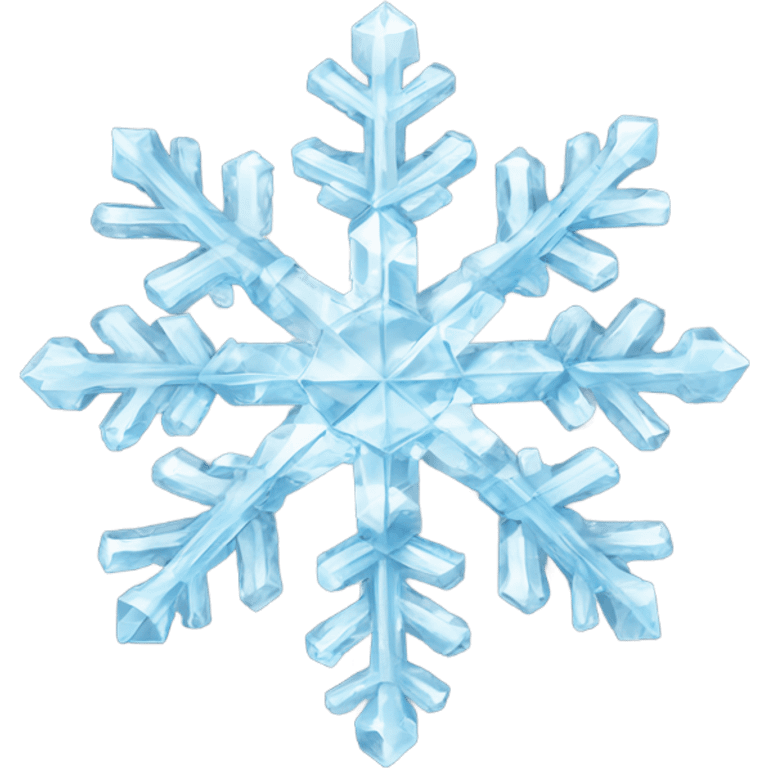 diamond crystal snowflake emoji