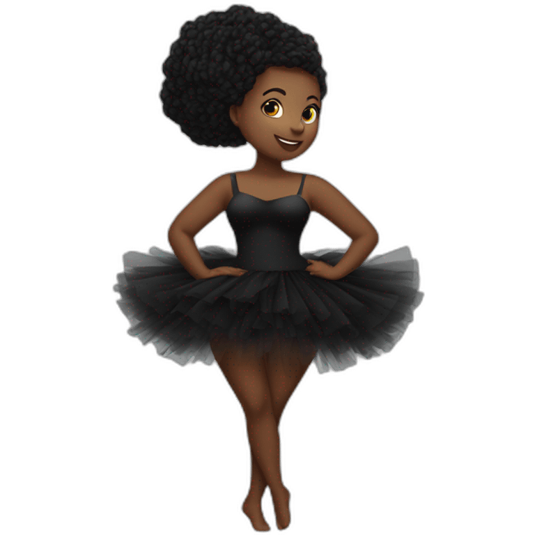 curvy-beauty-black-tutu view from below emoji