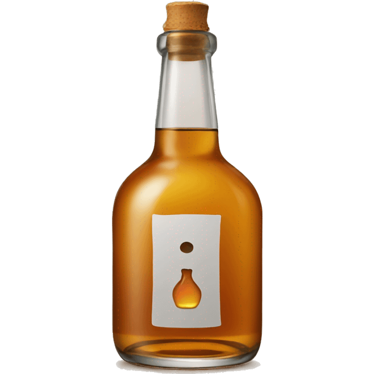 iPhone in whisky bottle  emoji