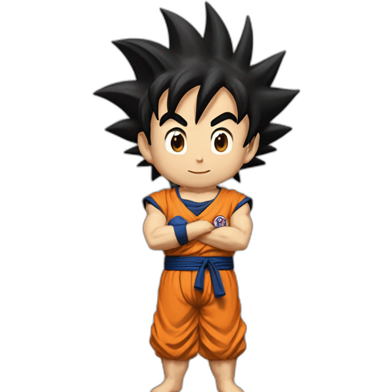 does goku clean nuts? emoji