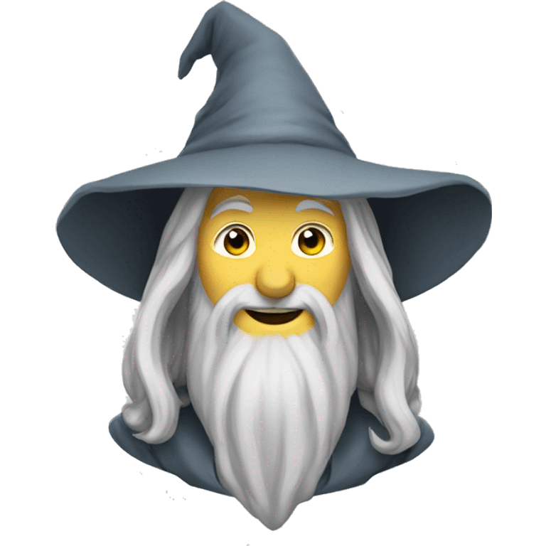 Gandalf happy emoji