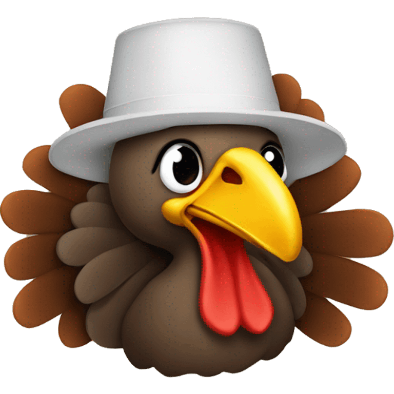 turkey hat emoji