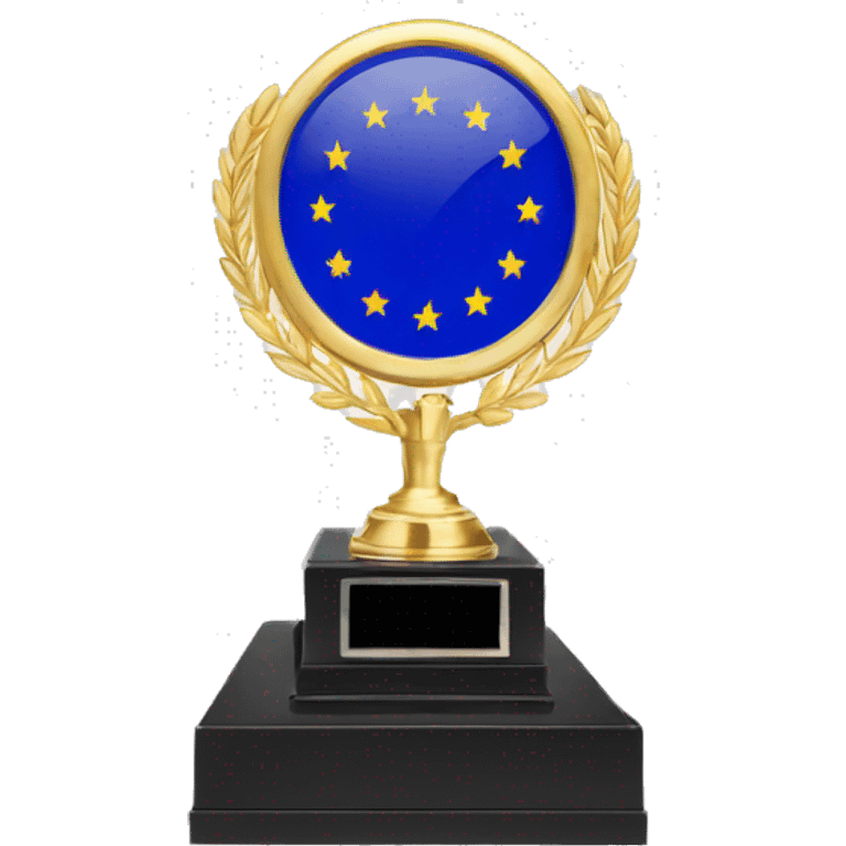 european-union-flag on trophee circle emoji