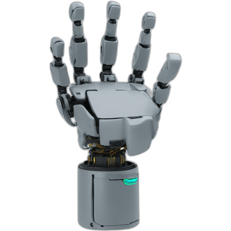 cobot hand from Techman Robots TM12 emoji