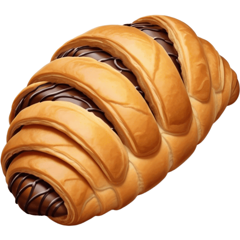 chocolate croissant emoji