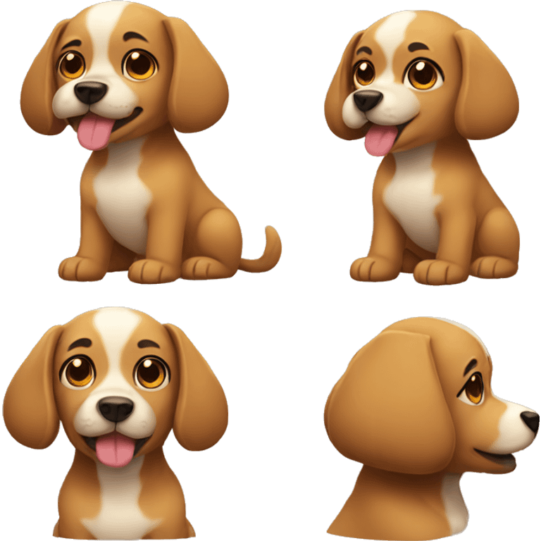 Dog cute emoji