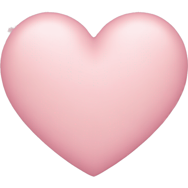 pastel pink heart emoji