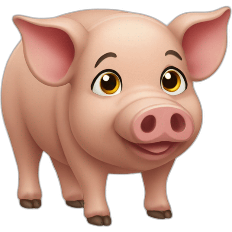 Cochon marocain emoji