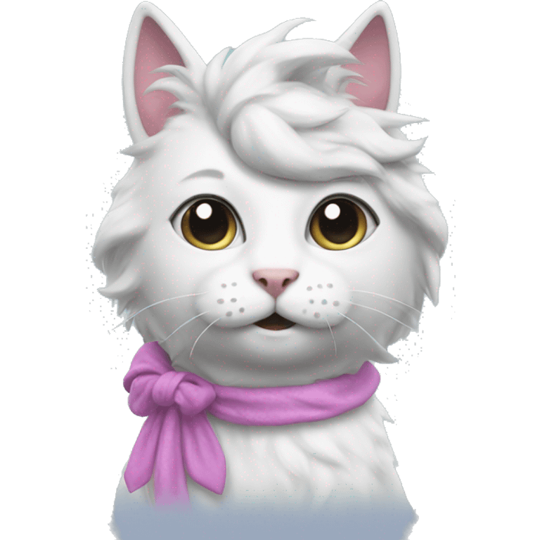 Unicorn cat emoji