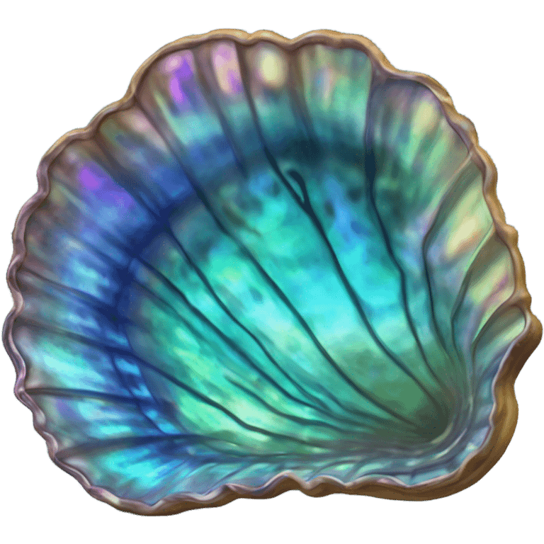 Abalone shell 🐚  emoji