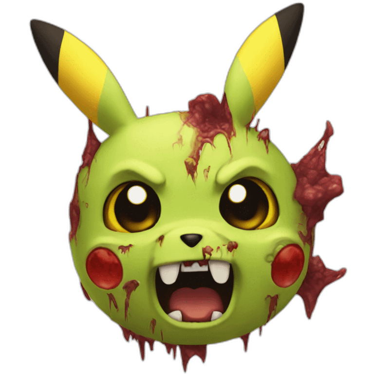 zombie pikachu emoji