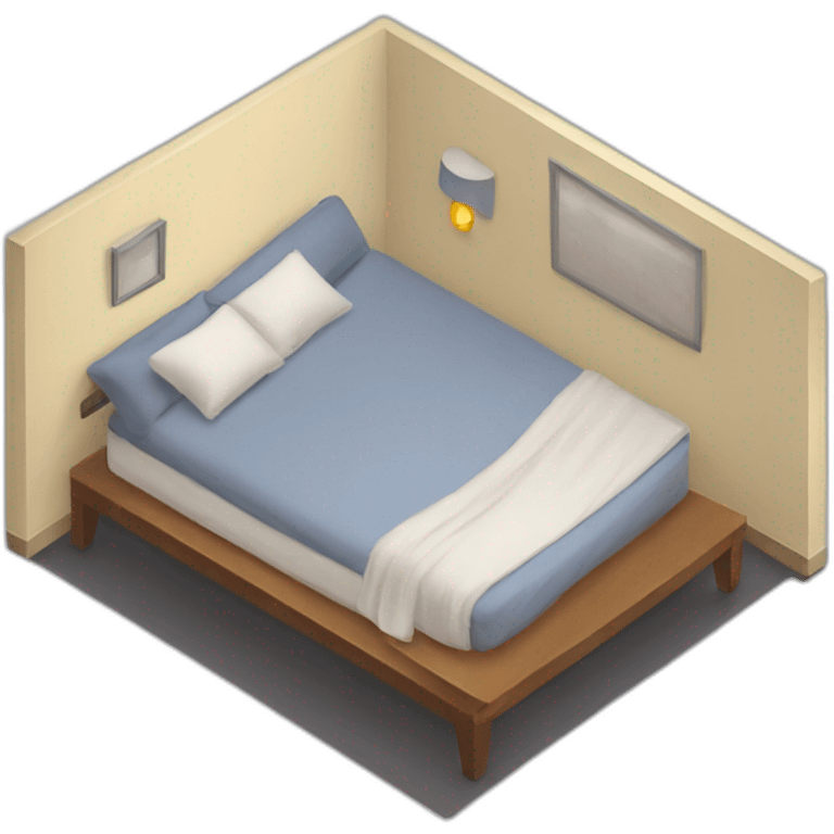 a human lying on the bed emoji