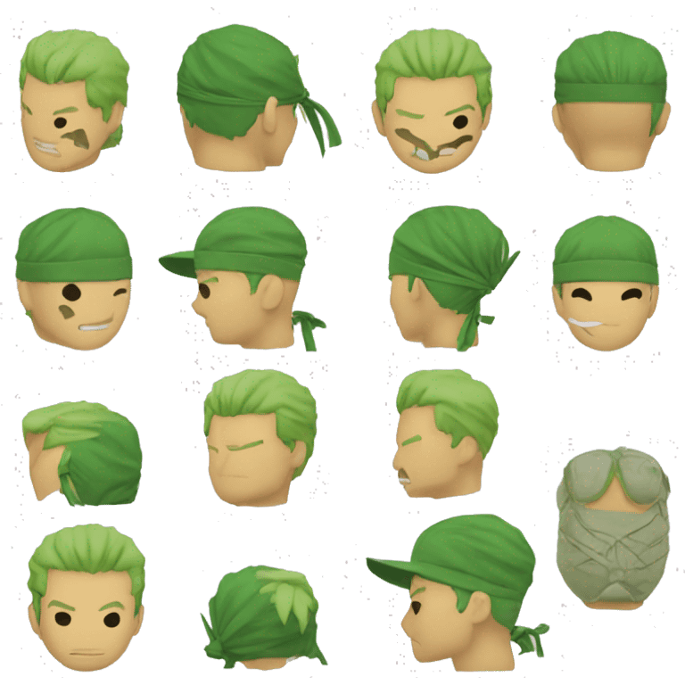 Zoro roronoa emoji