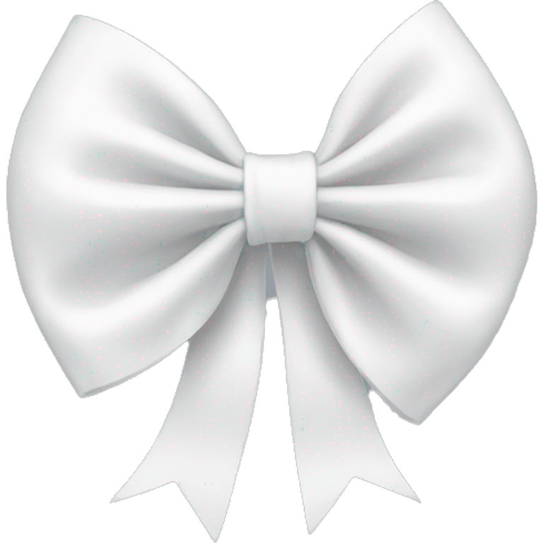 white bow emoji