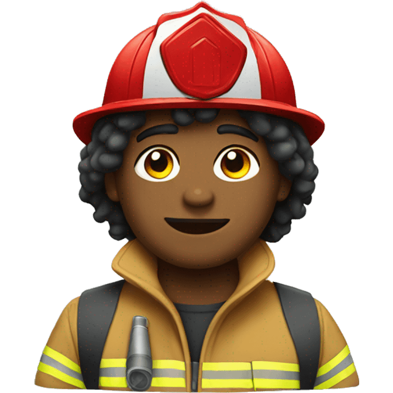 Bold firefighter  emoji