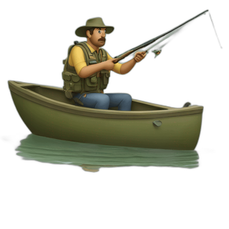 hunting and fishing emoji