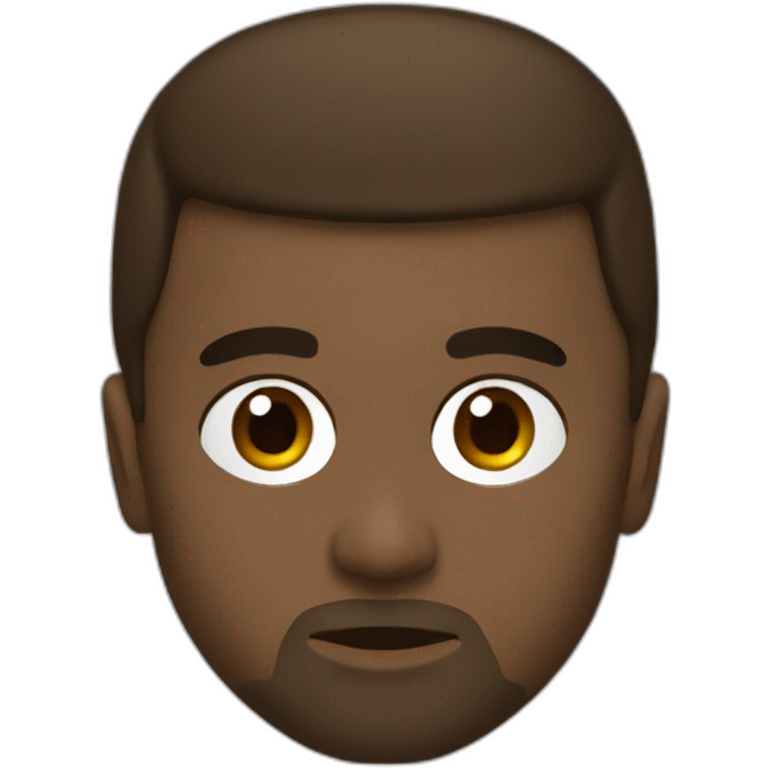 kanye west brown hair serbian flag emoji