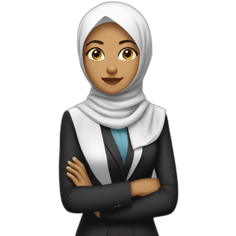 hijabi-girl-lawyer emoji