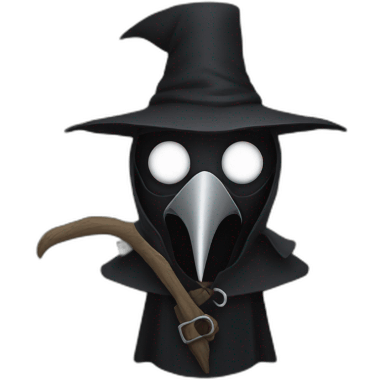 evil plague doctor emoji