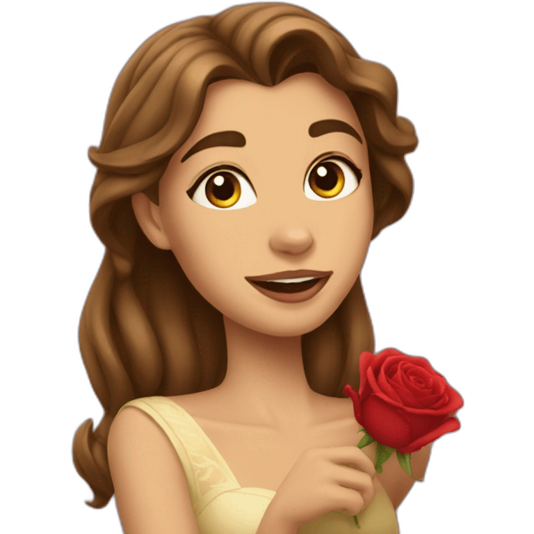 Beauty and the Beast emoji