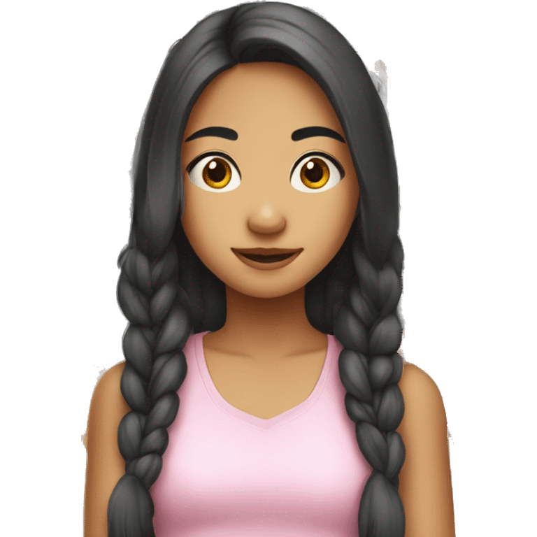 Chinese-Indian teenage girl emoji