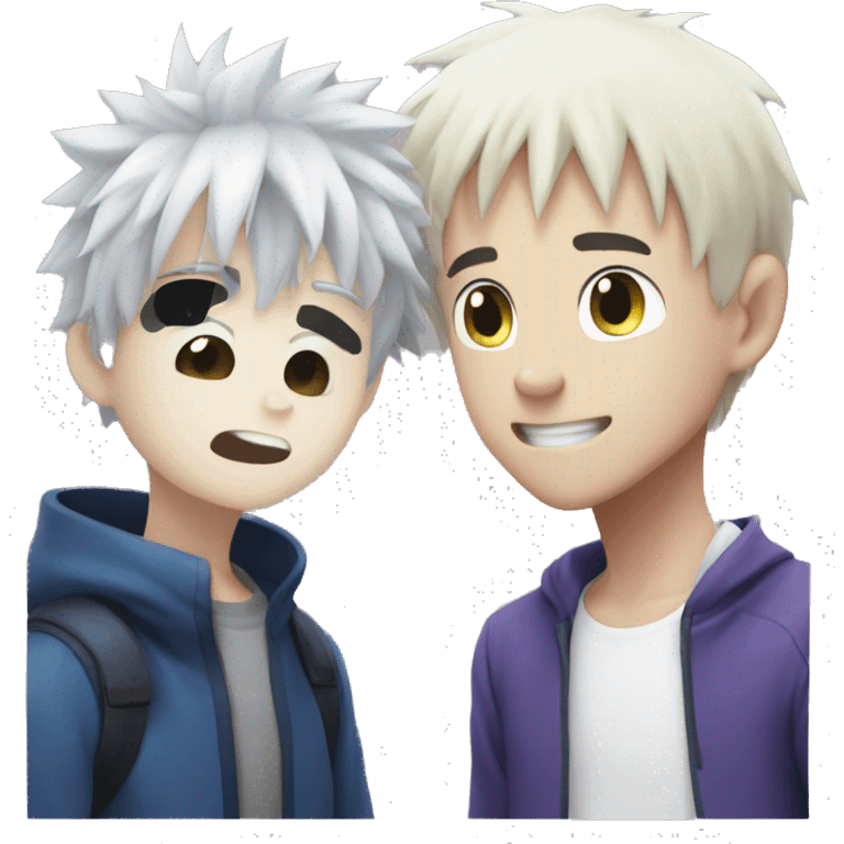 Gin and Killua emoji