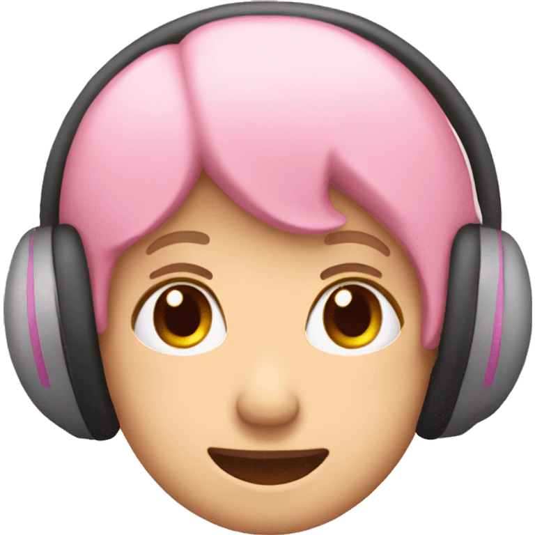 Pink ear muffs  emoji