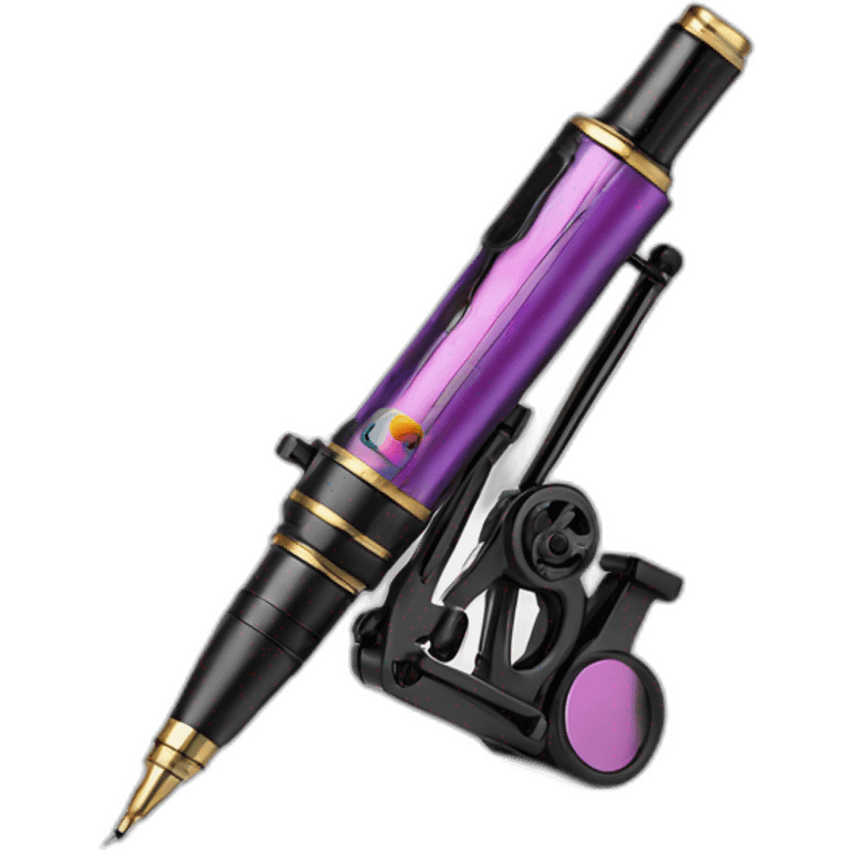 tattoo machine pen emoji