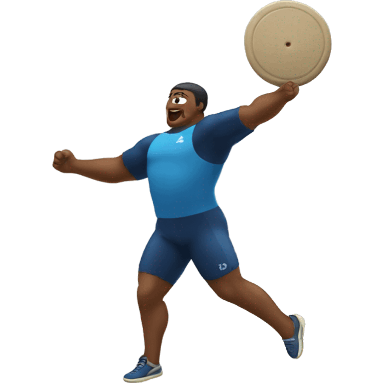 discus throwing emoji