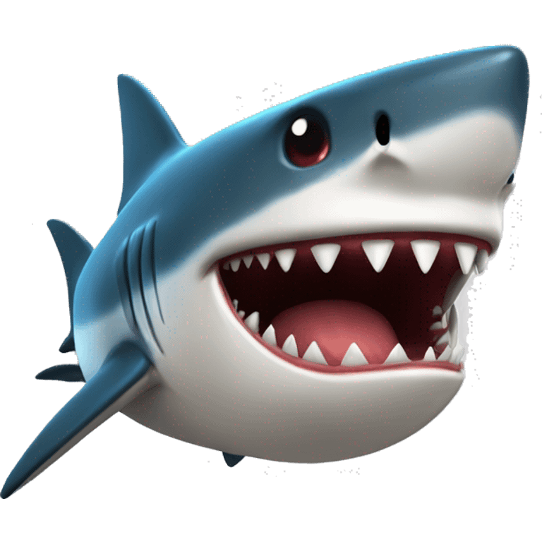 Sharks bite etherium emoji