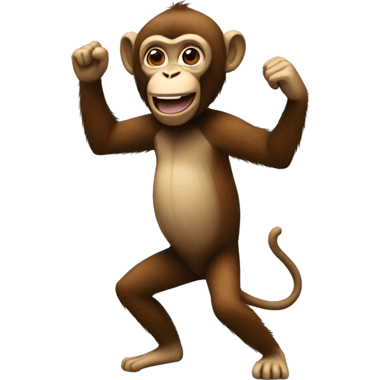 Monkey dancing  emoji