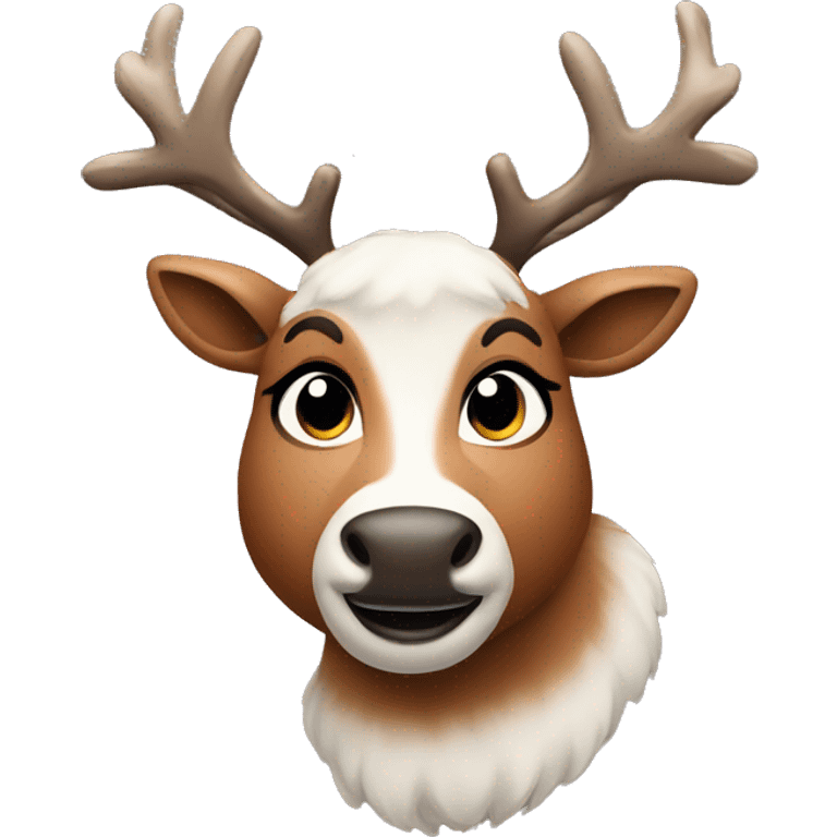 reindeer  emoji