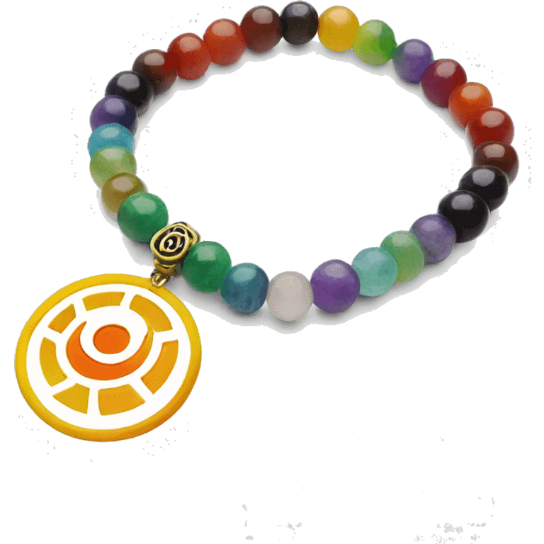 chakra bracelet emoji