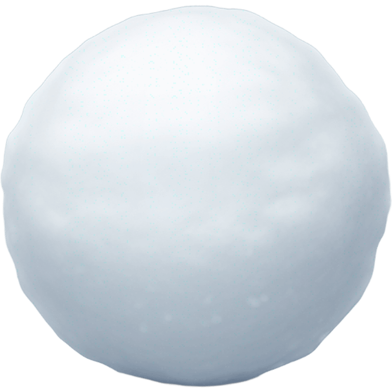 snow ball emoji