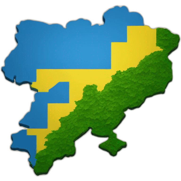 ukraine map emoji