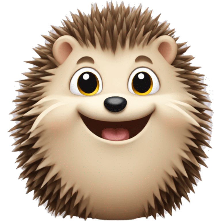 mischievous hedgehog  emoji