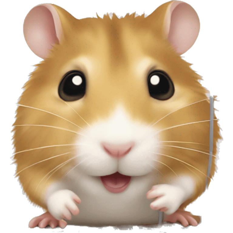 hamster in a mousetrap emoji