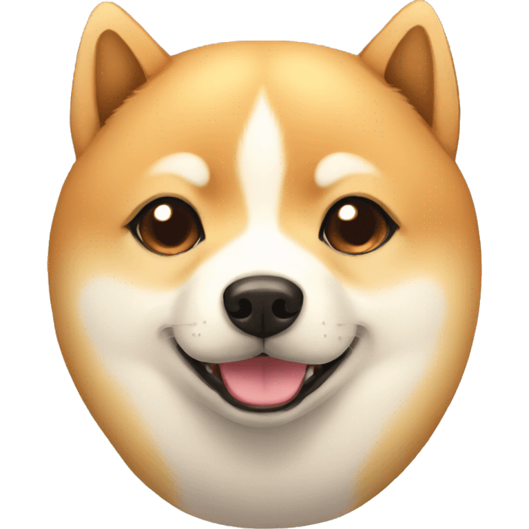 shiba inu fat cute emoji