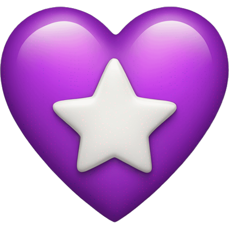 Heart with star emoji