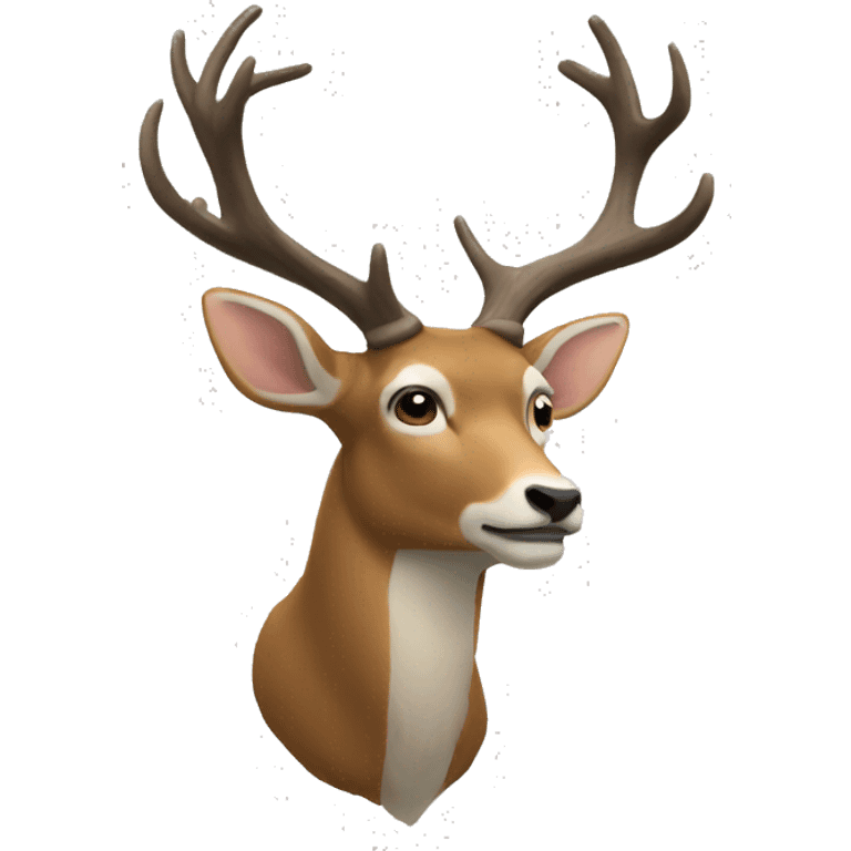 cerf corps entier emoji