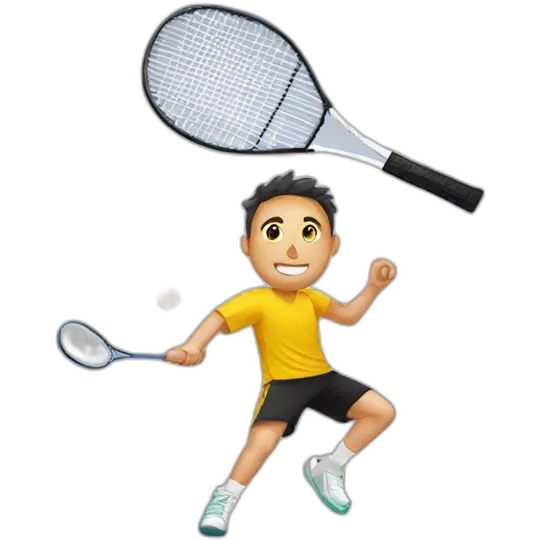 Badminton Emoji AI Emoji Generator